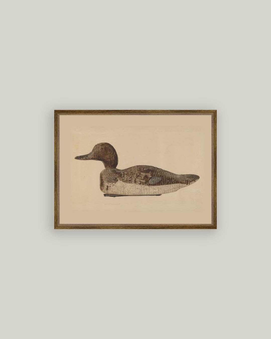 Wooden Duck Decoy