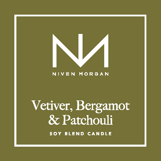 Vetiver, Bergamot & Patchouli: Double-Wick Candle