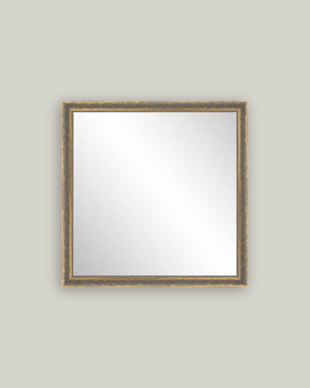 Patina Gold Framed Mirror