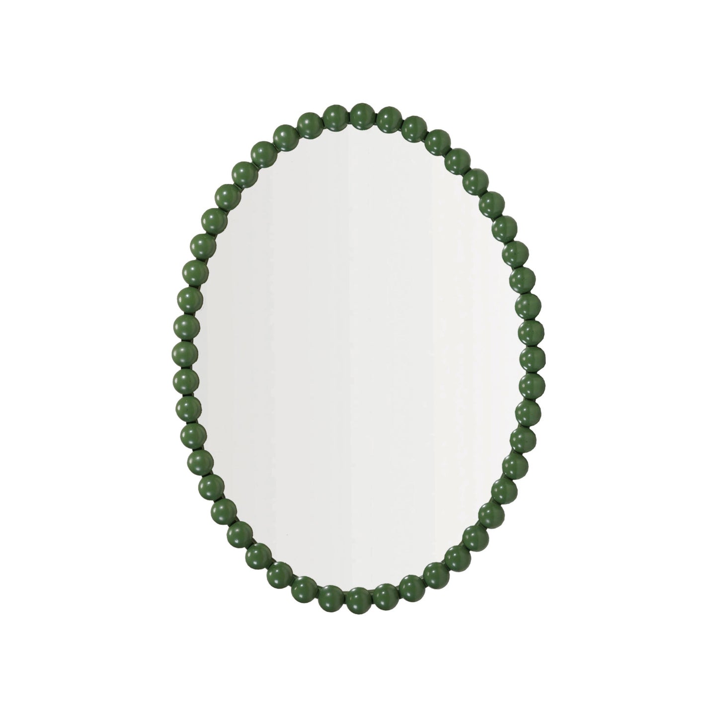 Metal Ball Framed Wall Mirror (Hangs Vertically & Horizontally)