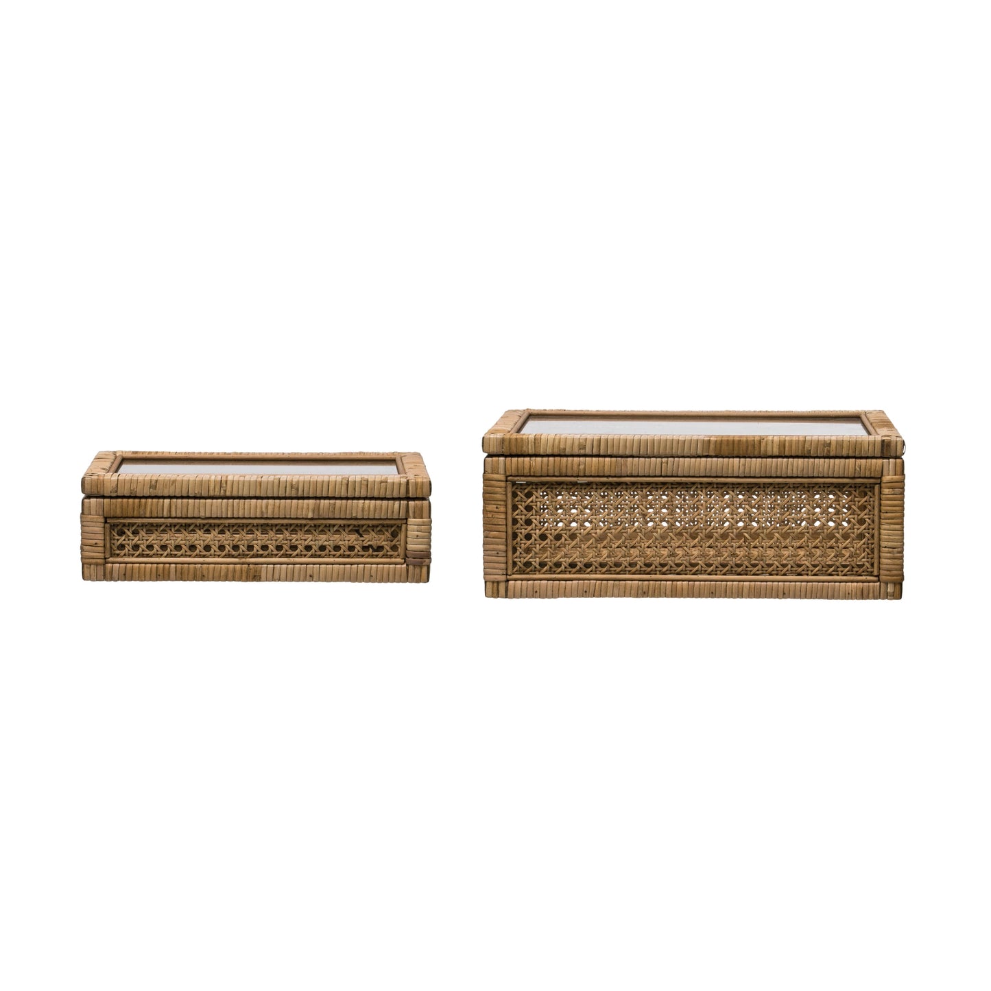 Rattan Display Boxes