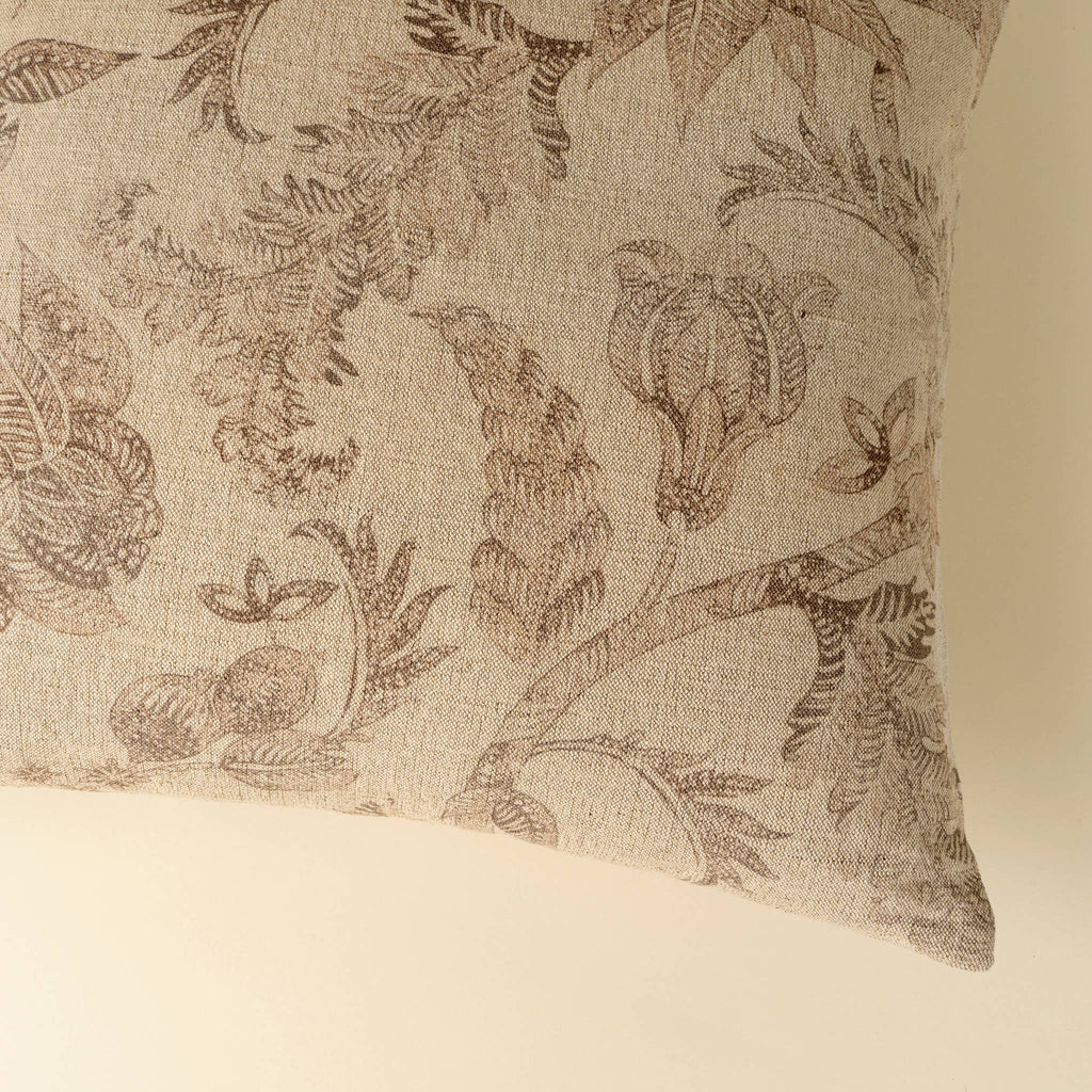 20x20 Meadowlark Pillow, Brown