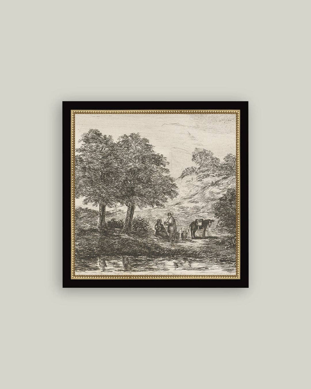 Landscape with Family under Tree