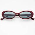 Mimi Acetate Oval Sunglasses