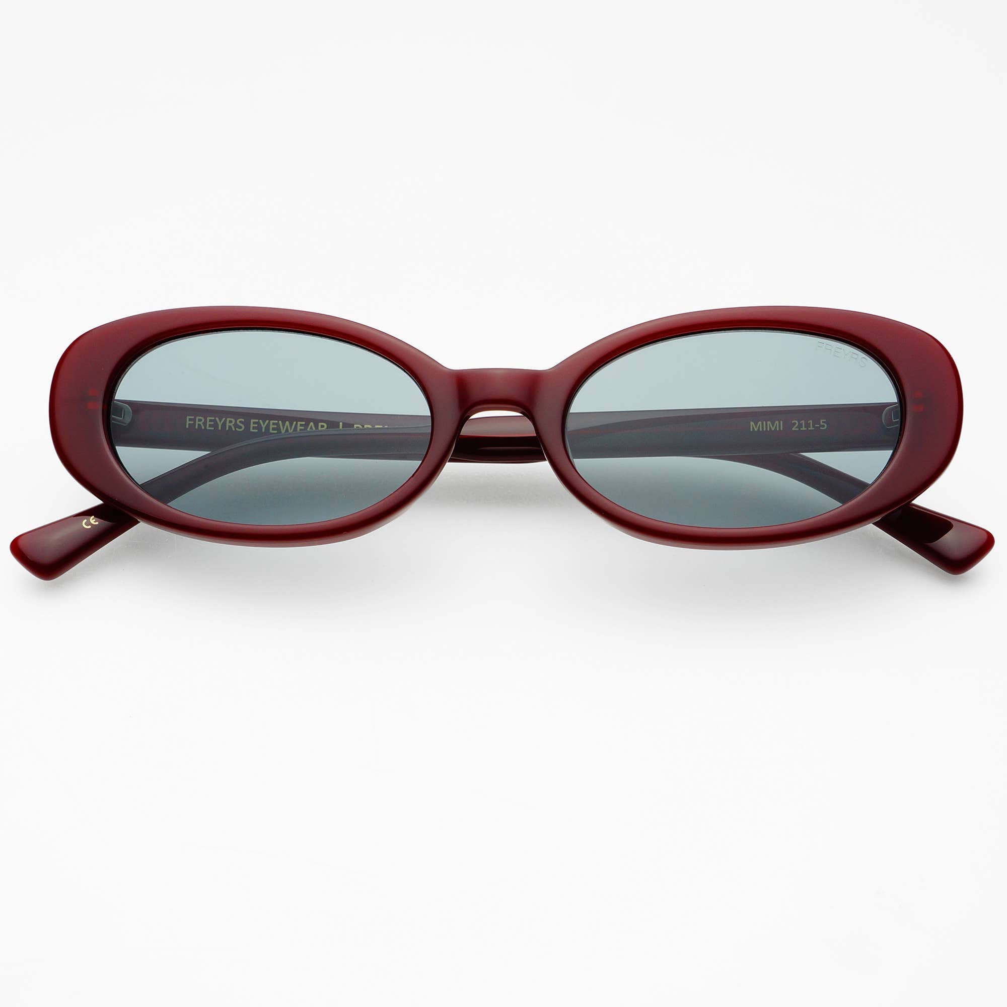Mimi Acetate Oval Sunglasses