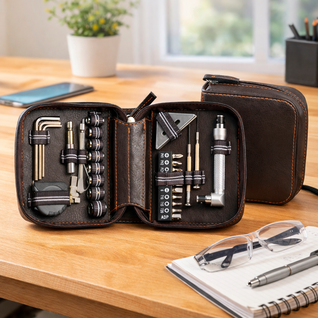Edward 28 pcs brown Multi Tool Set
