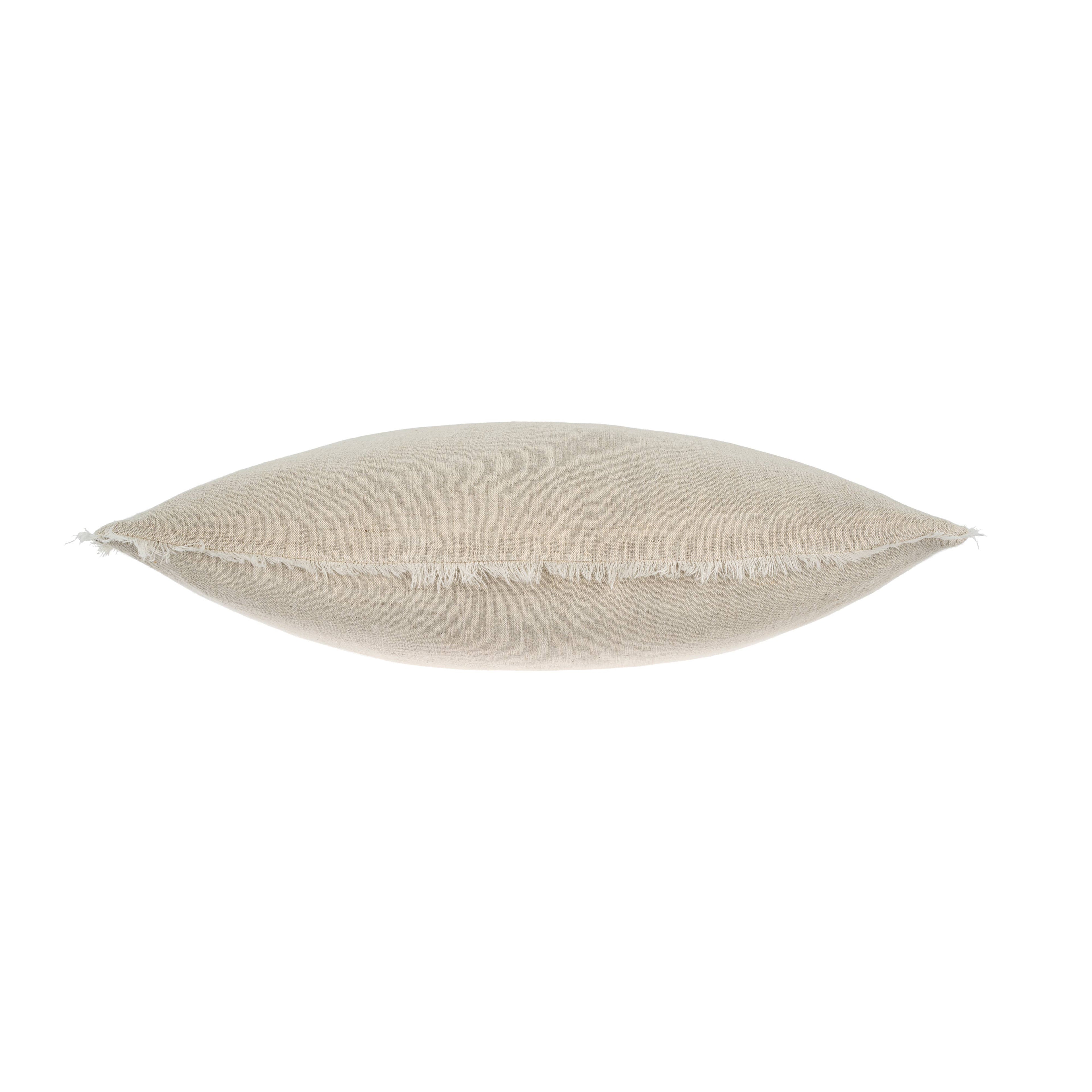 20x20 Lina Linen Pillow Chambray