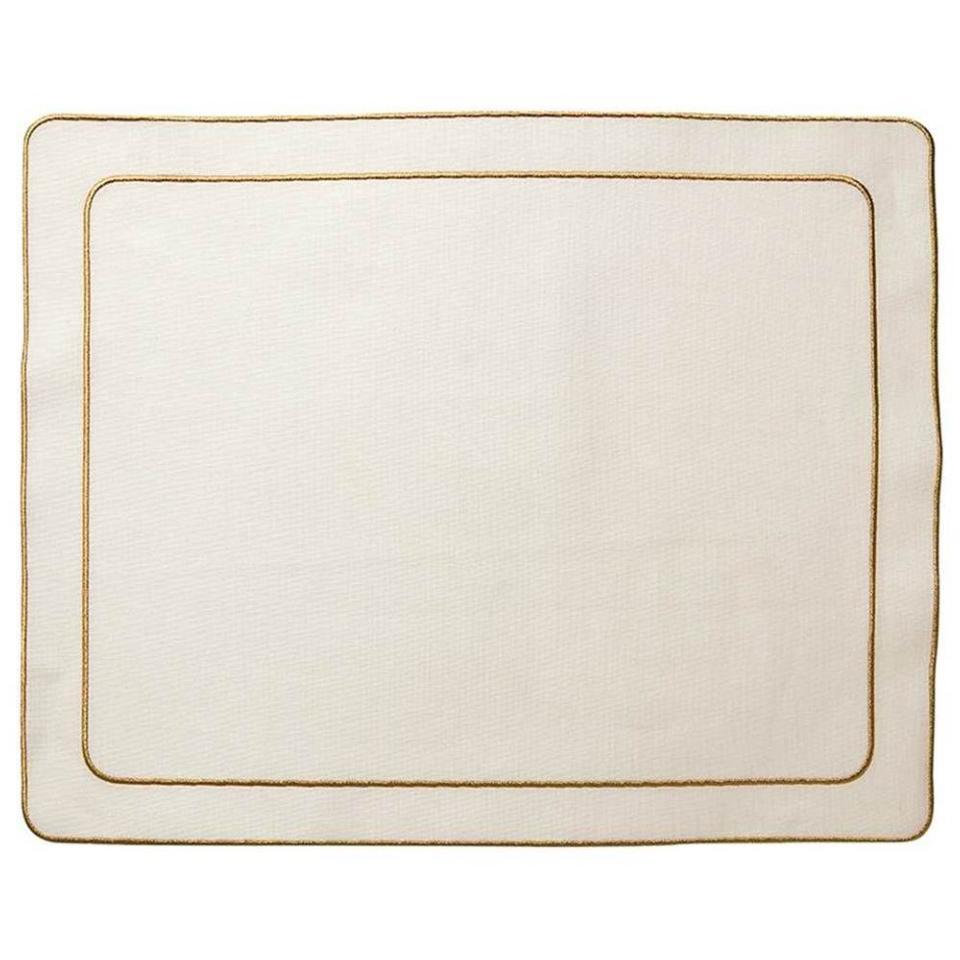 Ivory w&amp;#x2f; Gold - Set of 2