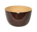 Bamboo Mixing Bowl Brown