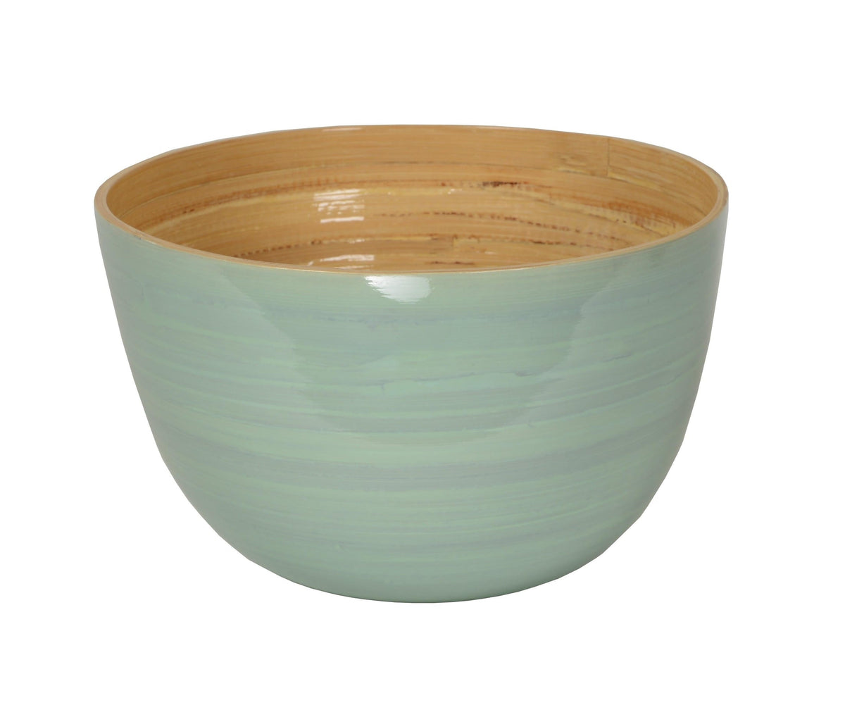 Bamboo Mixing Bowl Ice Blue
