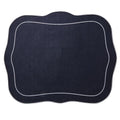 Patrician Linen Mat Navy - Set of 2