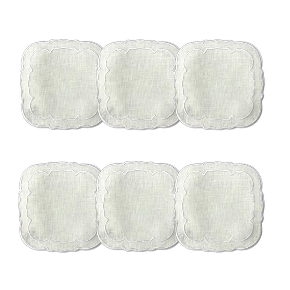 White &amp;#x2f; White - Boxed Set of 6