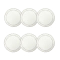White with Platinum - Boxed Set of 6