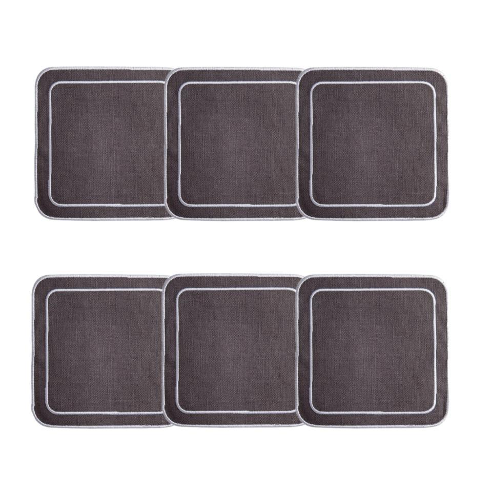 Charcoal - Set of 6