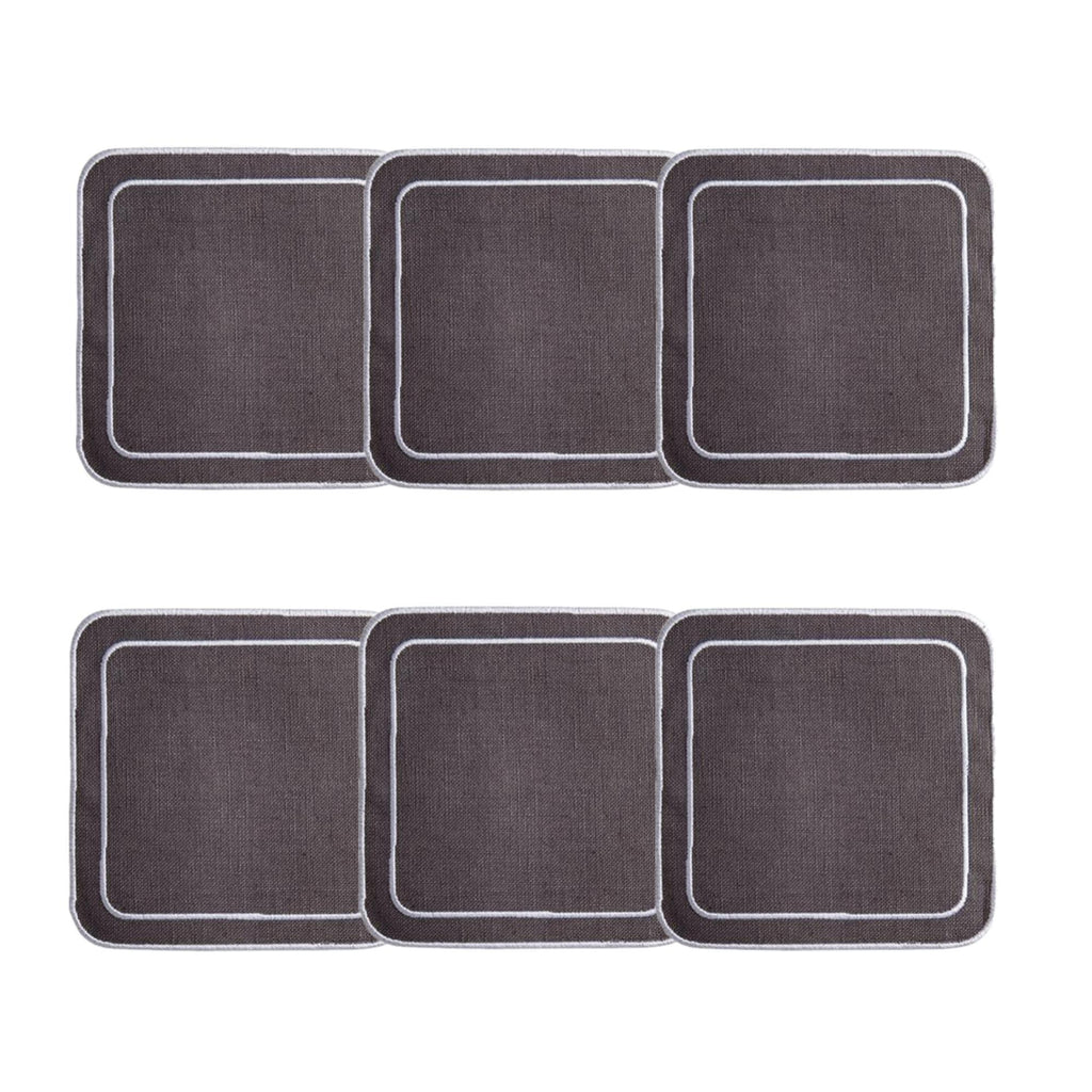 Charcoal - Set of 6