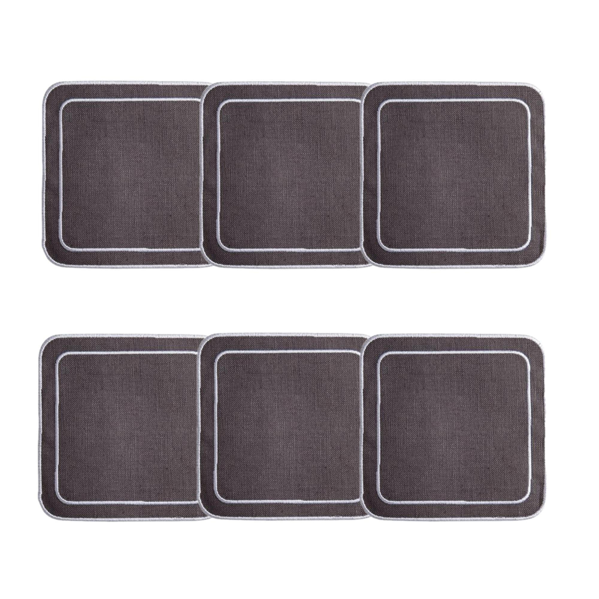 Charcoal - Set of 6