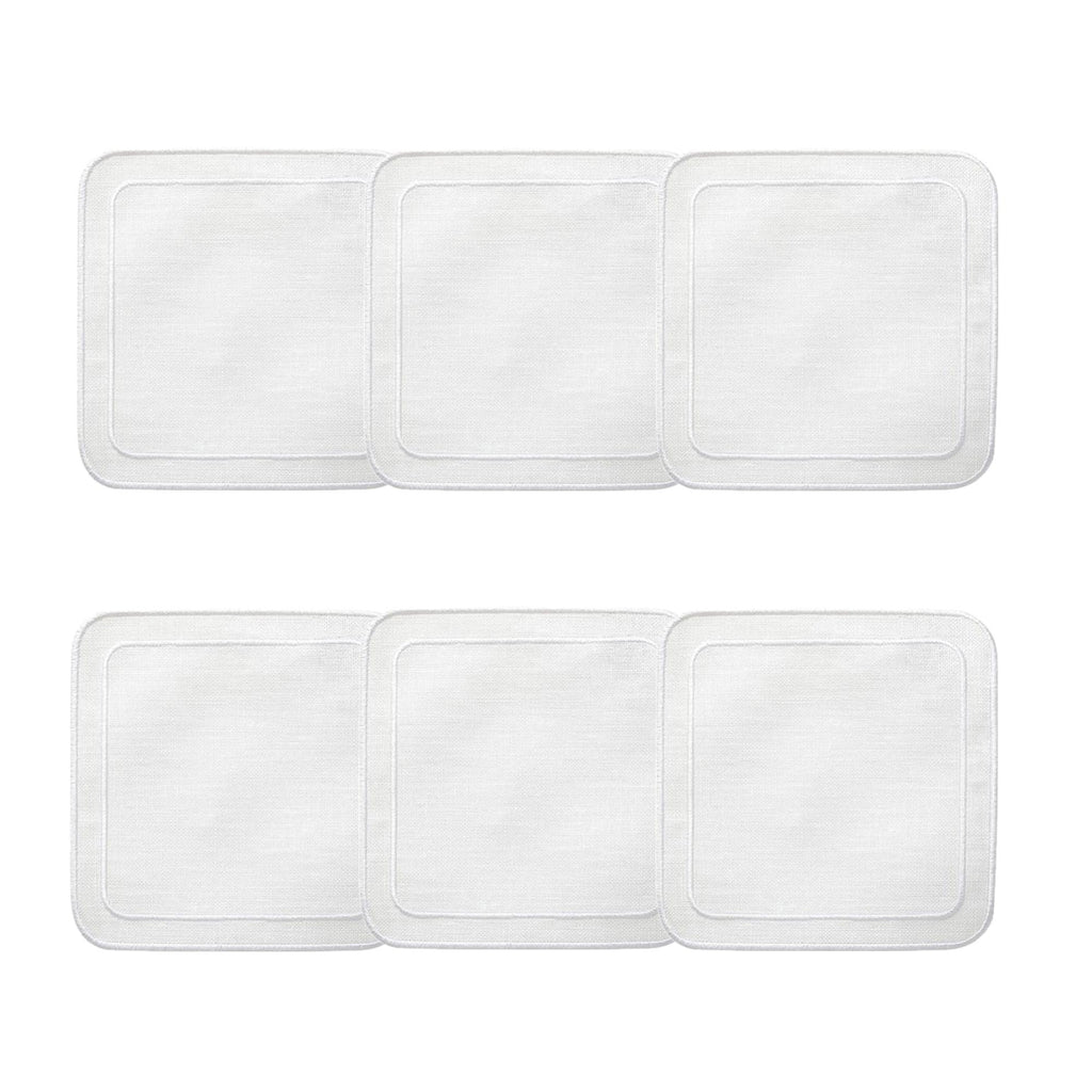 White - Boxed Set of 6