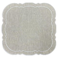 Dark Natural with White - Set of 2