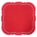 Red Red with White - Set of 2