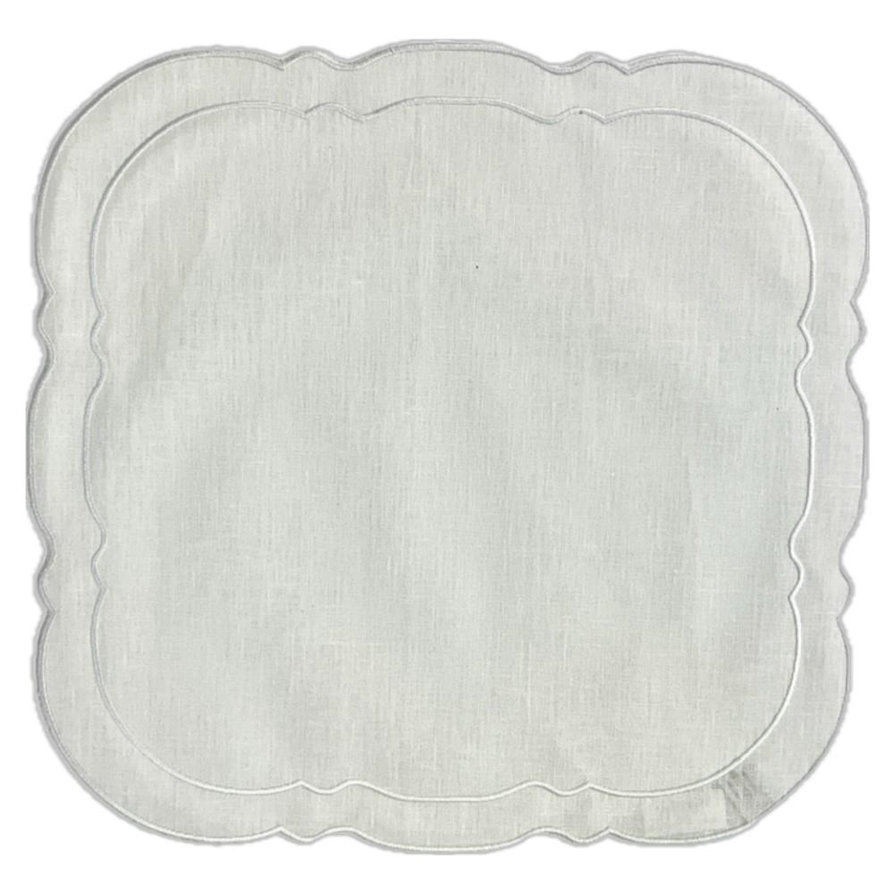 White with White - Set of 2