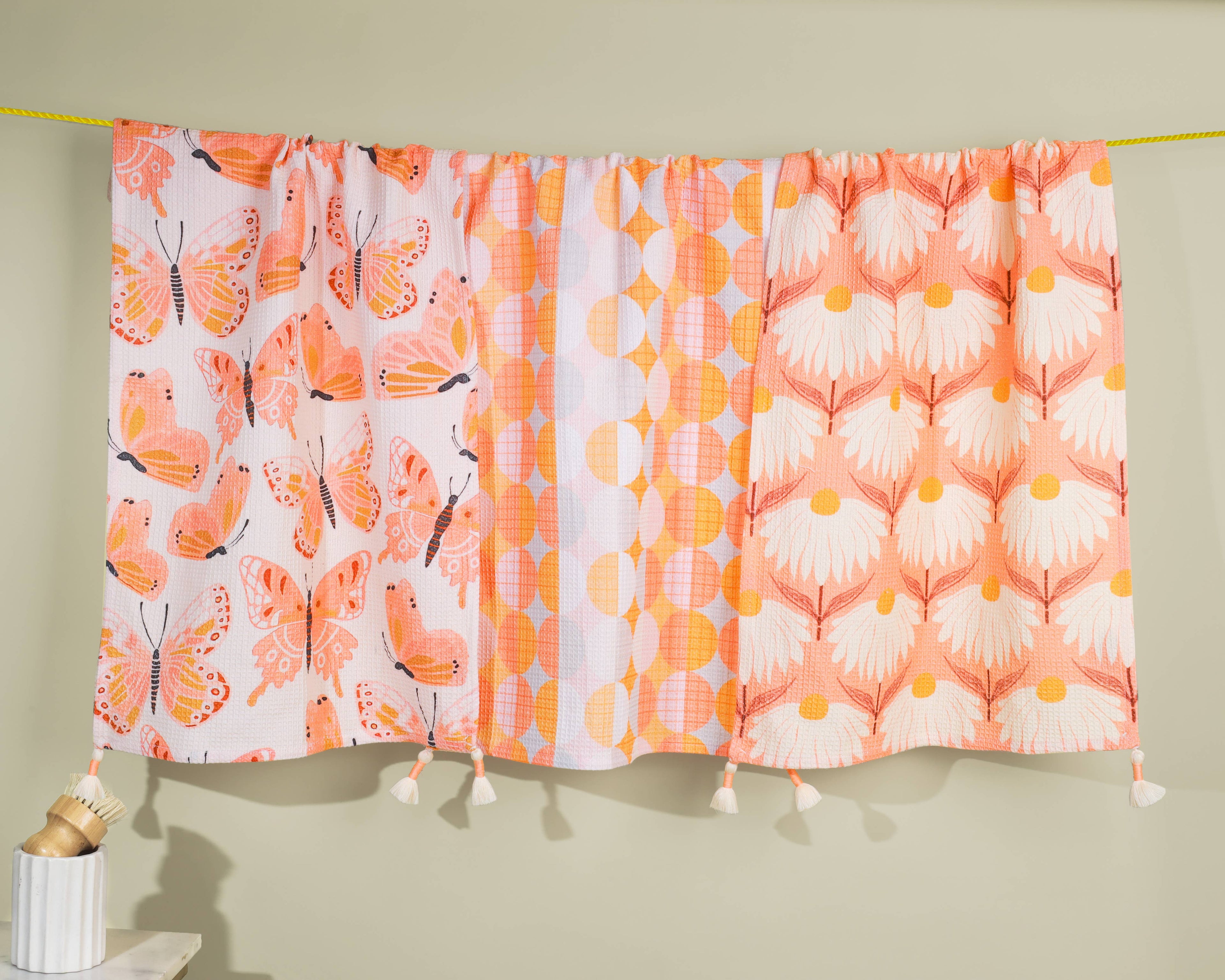 Marigold Flutter Kitchen Towel Set