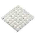 8" Square Trivet White