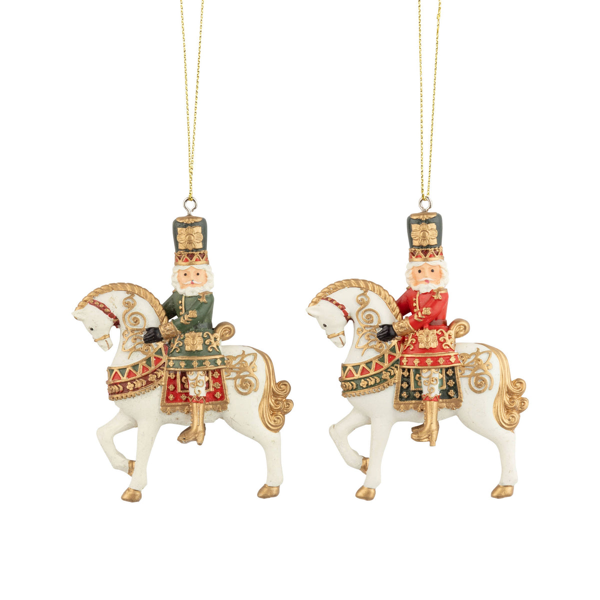 Nutcracker Santa horse