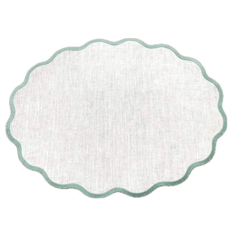 White&amp;#x2f;Green - Set of 2