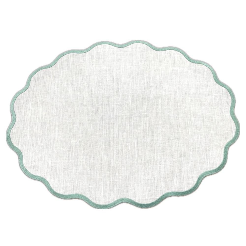 White&amp;#x2f;Green - Set of 2