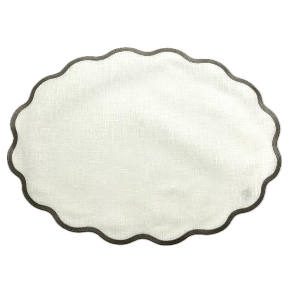 White&amp;#x2f;Taupe - Set of 2