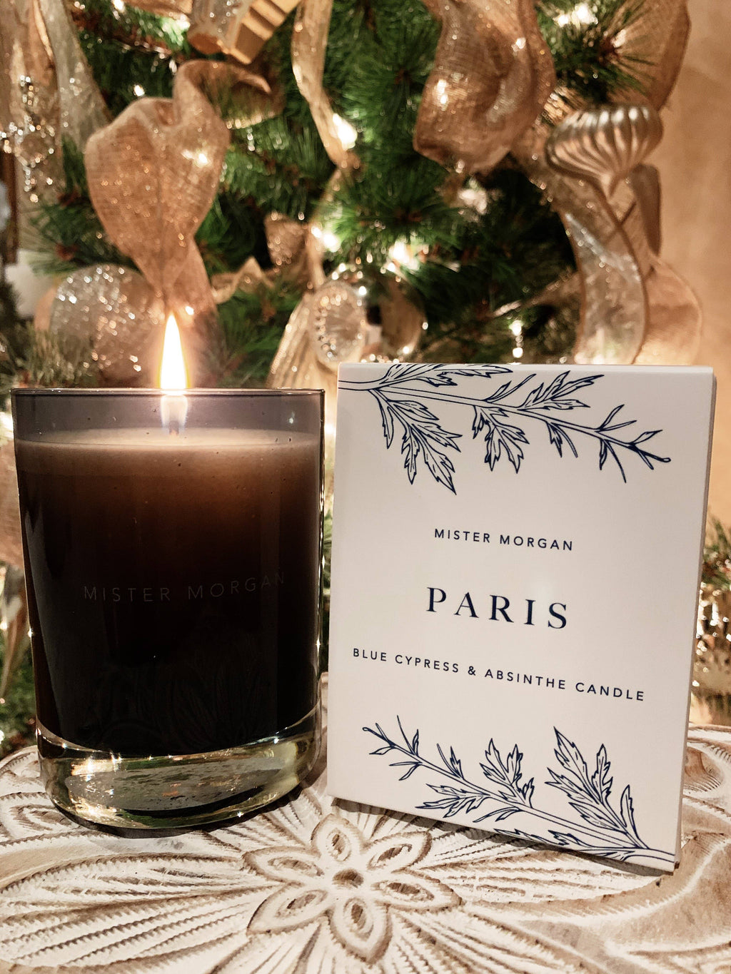 Paris: Blue Cypress & Absinthe Candle