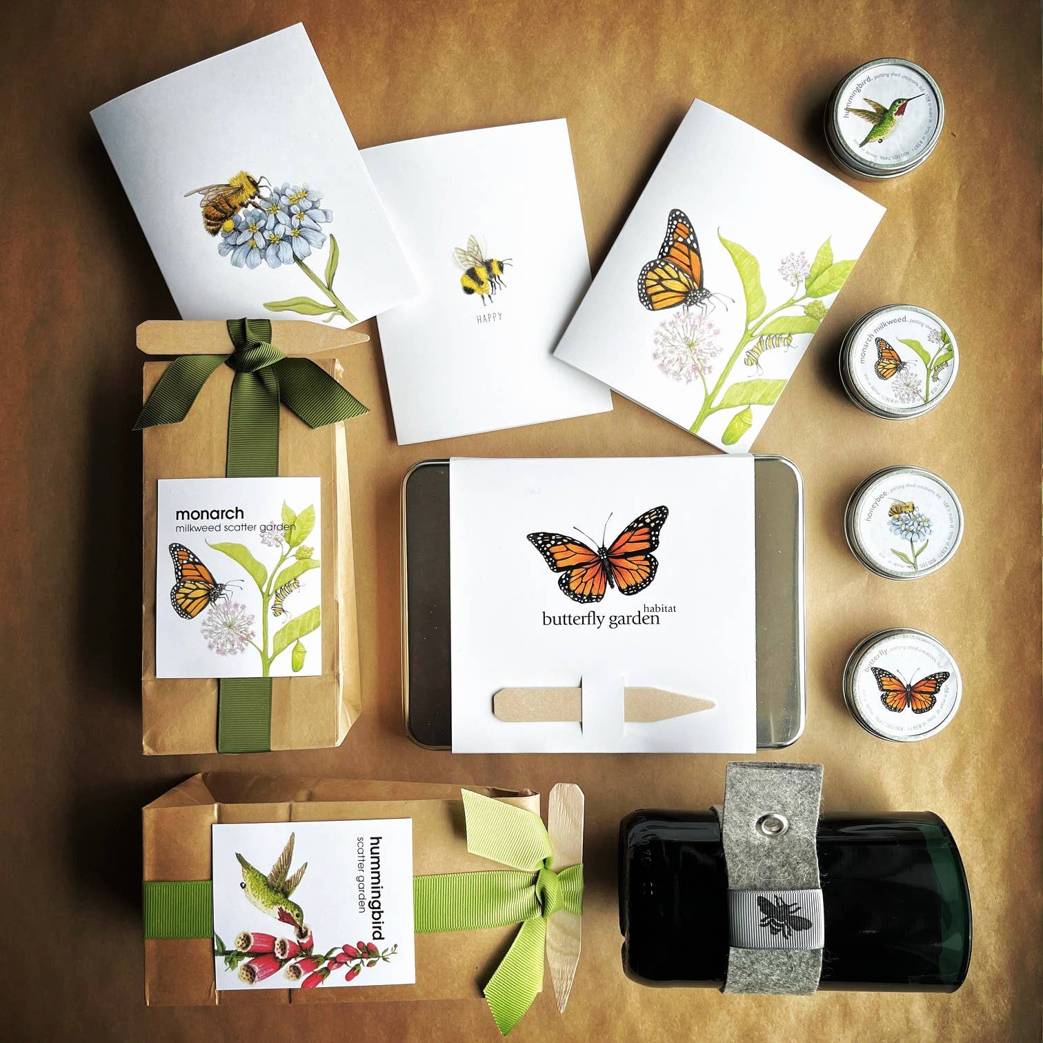 Scatter Garden | Monarch Butterfly Milkweed & Flower Garden