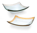 11 x 11" large four point bowl gold