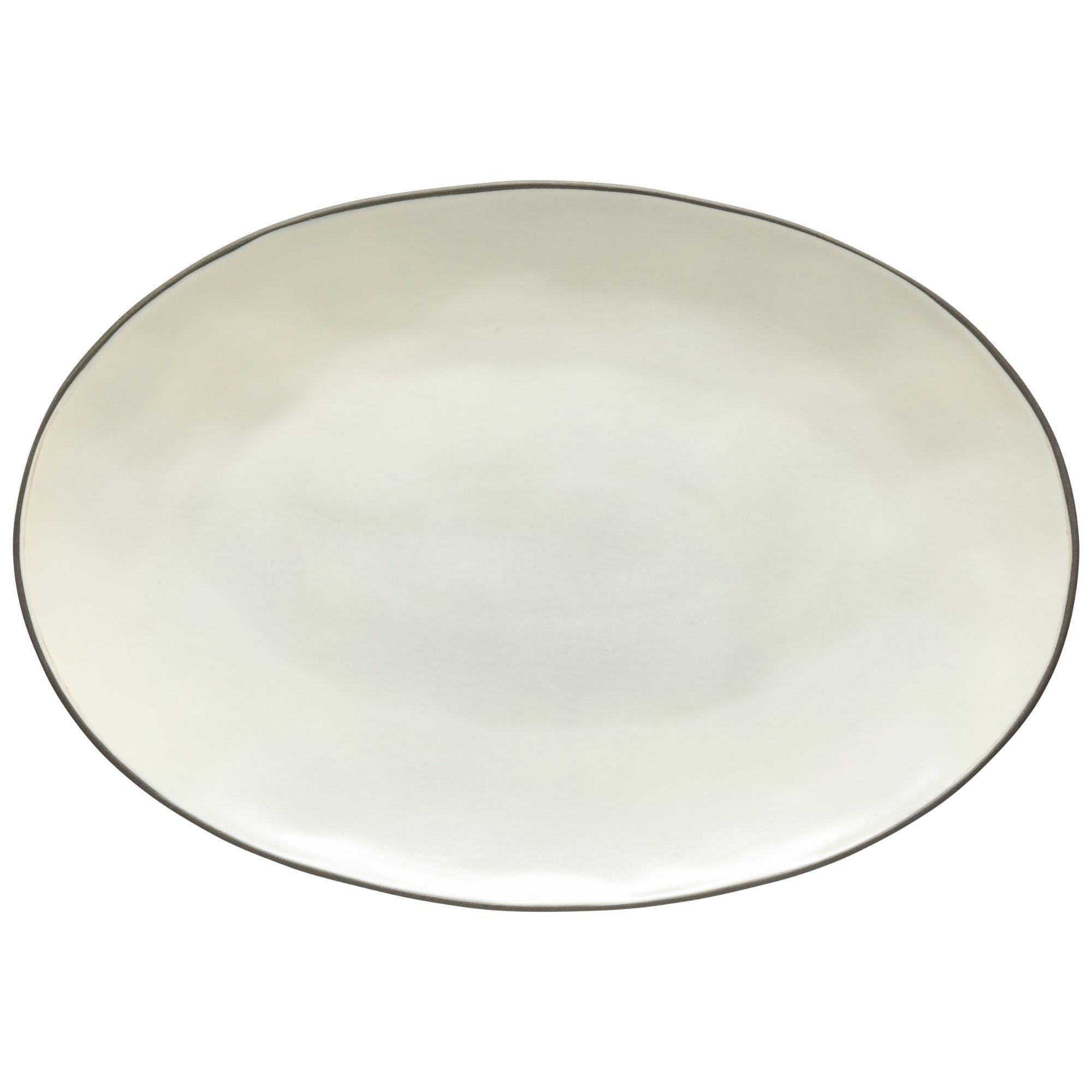Oval platter, Salt