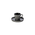 Coffee Cup and Saucer 3 oz., Black
