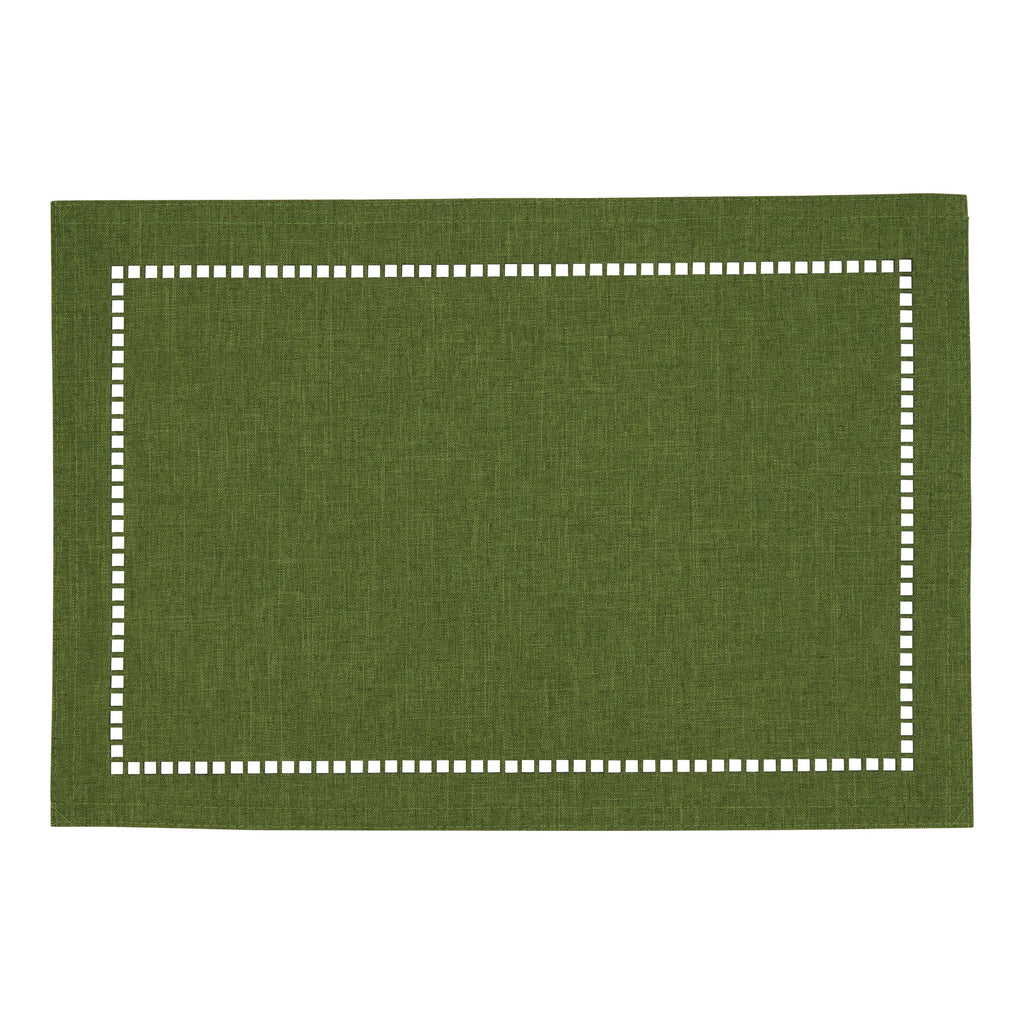 Laser-Cut Hemstitch Placemat