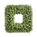 Boxwood Square Wreath Everlux UV 20 Inch