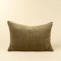 16x24 Vera Luxe Velvet Pillow, Olive