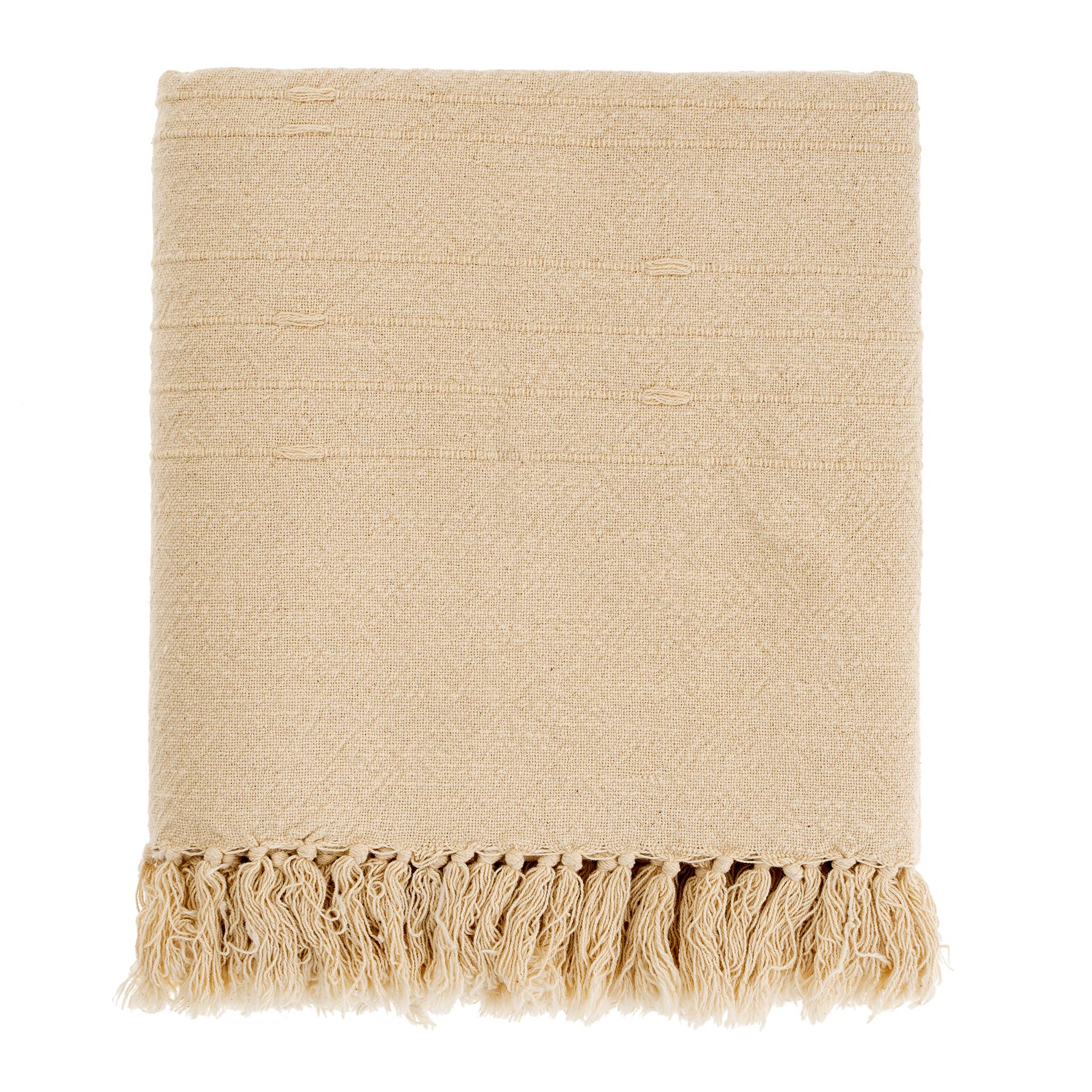 Sola Woven Throw, Natural