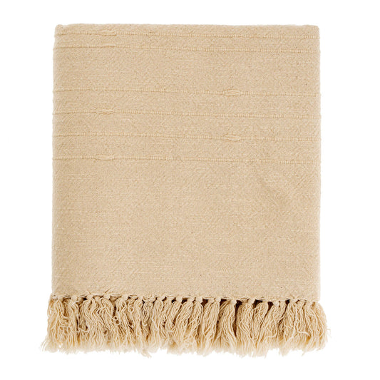 Sola Woven Throw, Natural