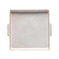 Square Plate Tray, Dune path