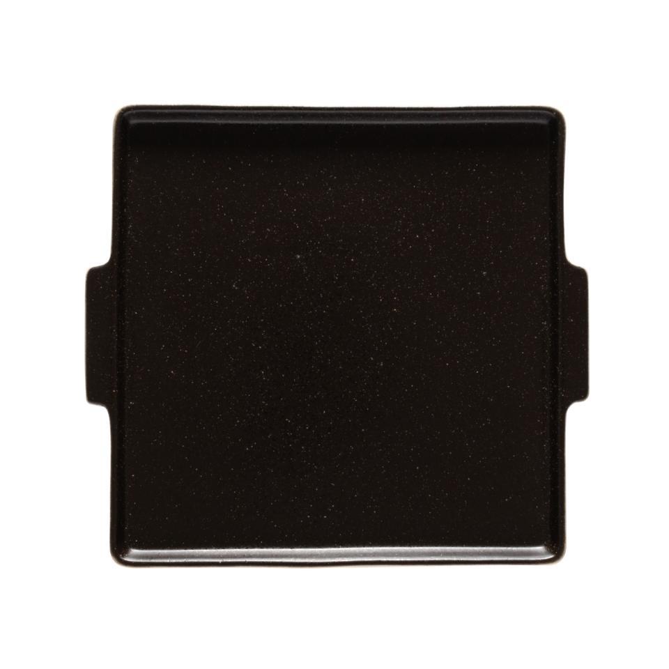 Square Plate Tray, Latitude black