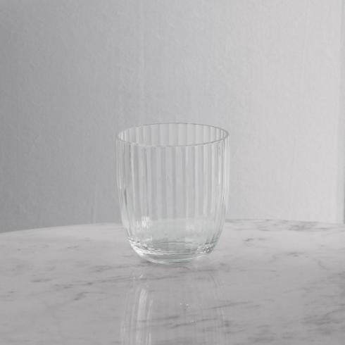 Acrylic Double Old Fashioned Set of 4 (Clear)