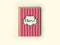 Cheers! Celebration Congratulations Striped Greeting Card