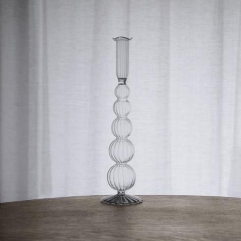 Cambridge Olivia 12" Candlestick Holder Set of 2 (Clear)