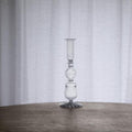 Cambridge Sophia 9" Candlestick Holder Set of 2 (Clear)