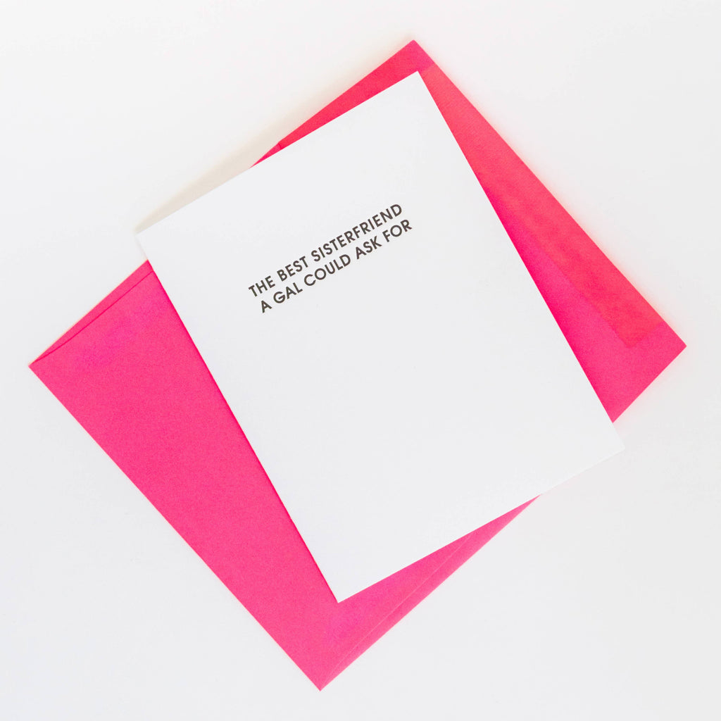 The Best Sisterfriend - Friendship | Everyday Card