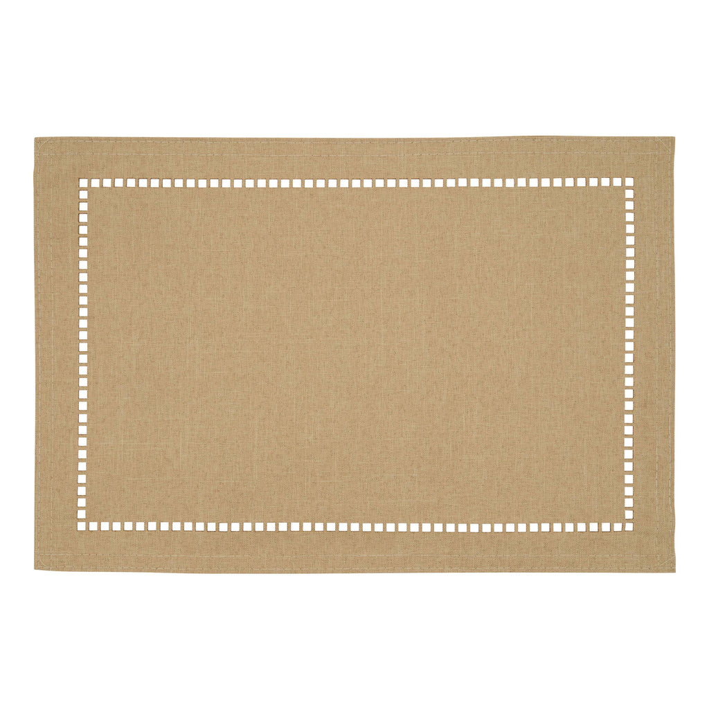 Laser-Cut Hemstitch Placemat