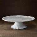Alegria Pedestal Cake Plate (White)