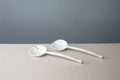 Lettuce Large Salad Servers (White)